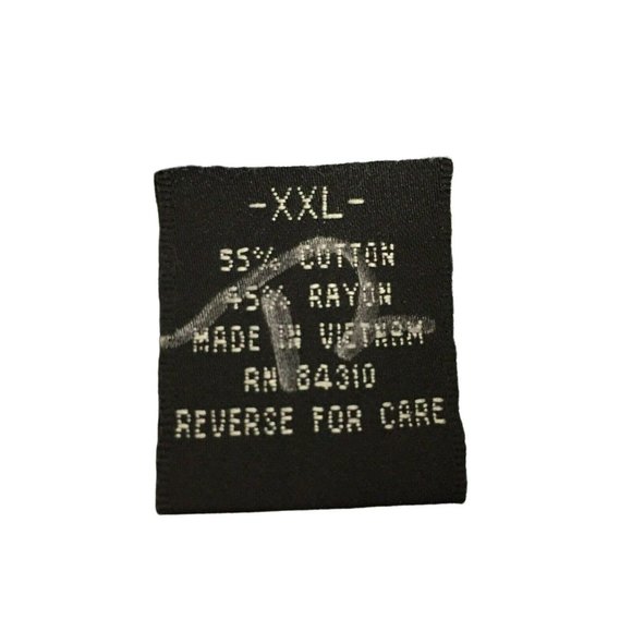 Field & Stream Shirt Mens 2XL XXL Blue Hawaiian Print Rayon Blend 1 Pocket S/S - Picture 12 of 12